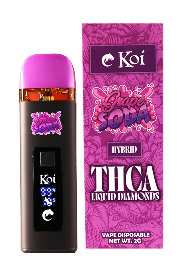 Grape Soda Koi THCA Liquid Diamonds Disposable 2G