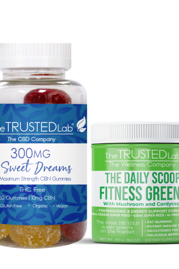 Greens and Dreams Set- CBD and Fitness Greens