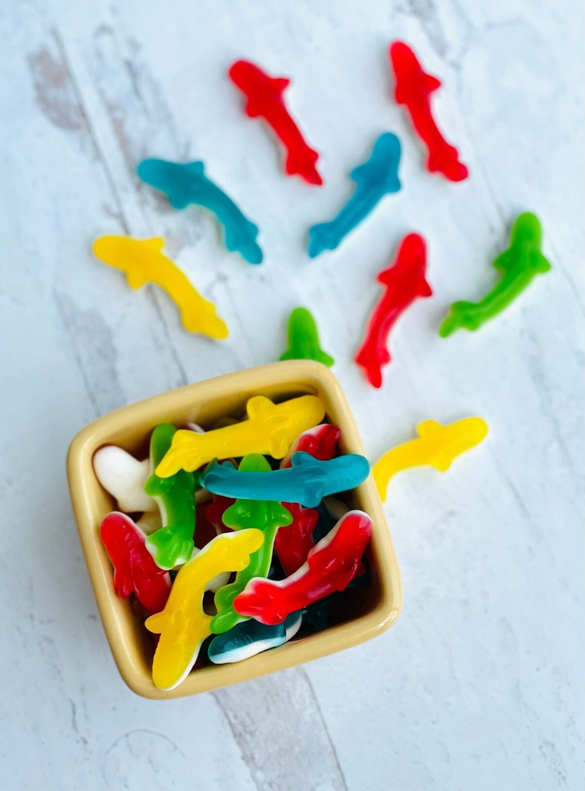 Gummies, Gummy Sharks, Candy, Candy Box, Cart, Jar, Bags, Bulk Bear, Buffet, Gift For Kids