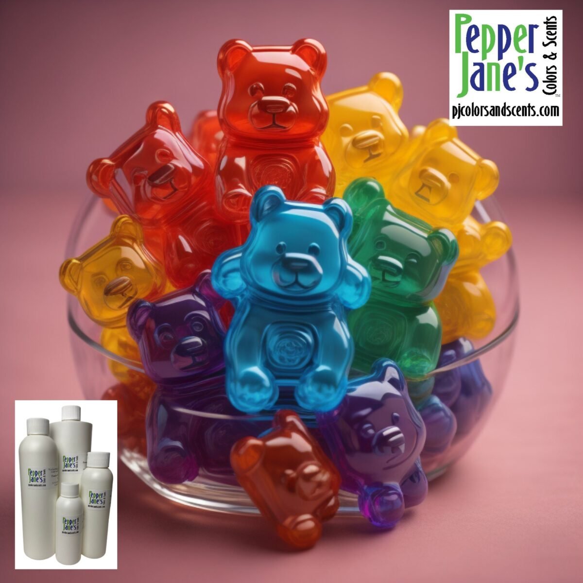Gummy Bears Fragrance Oil For Candles, Soap, Incense, Lotion, Diffusers, Slime, Scrubs, Perfumes, Body Butters, & More
