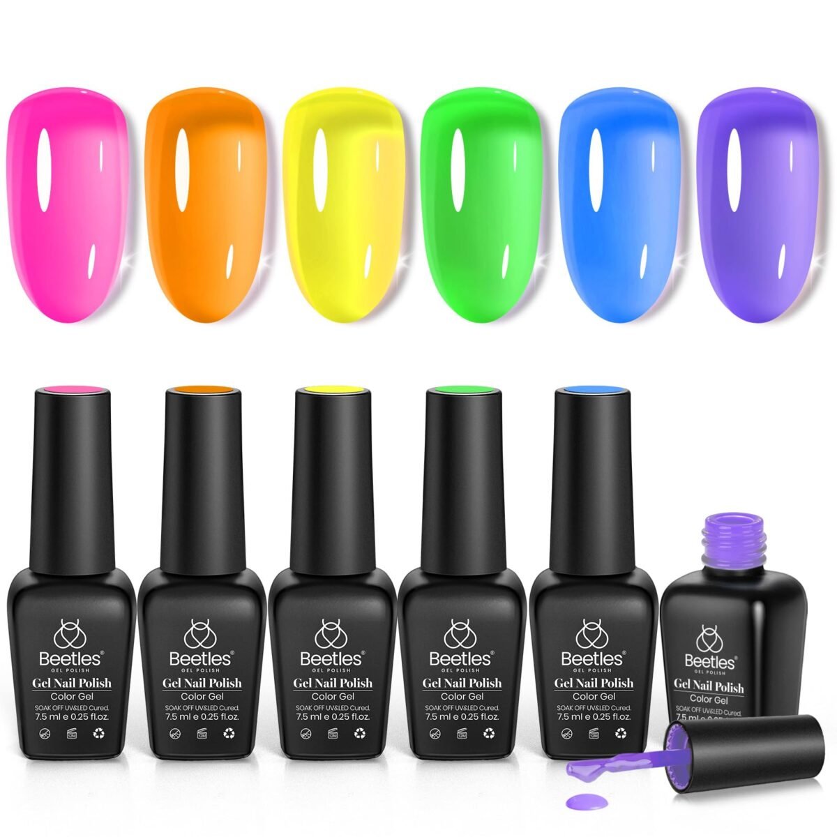 Gummy Candy | 6 Colors Gel Polish Set