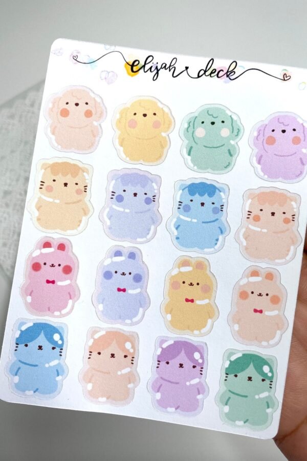 Gummy Cuttie | Fun Stickers, Cute Planner Stickers Matte