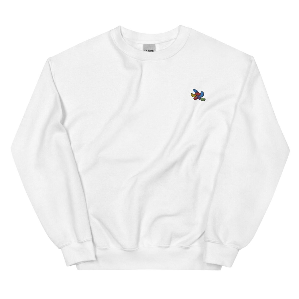 Gummy Worms Embroidered Crewneck Sweatshirt Unisex Pullover