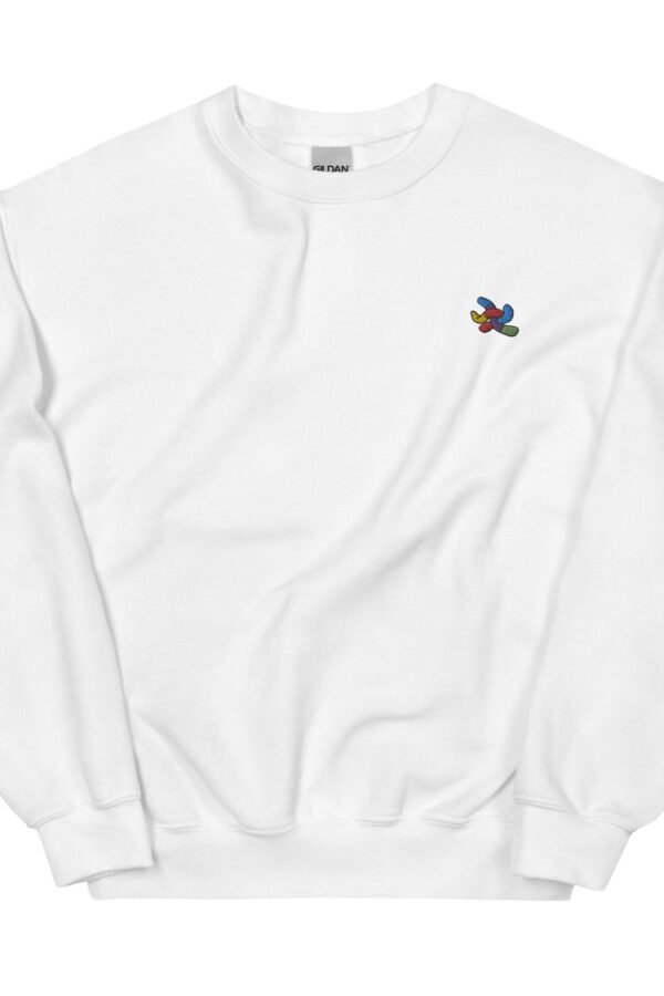 Gummy Worms Embroidered Crewneck Sweatshirt Unisex Pullover