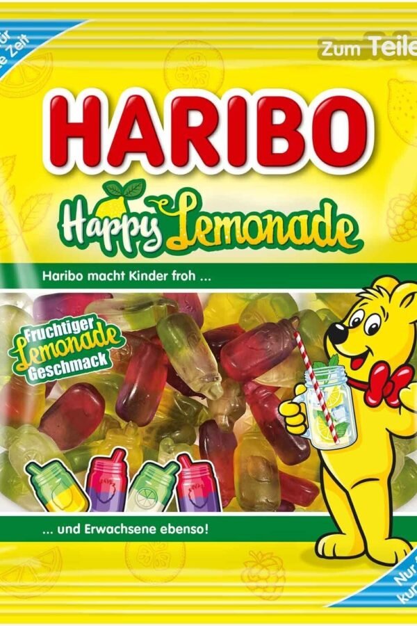 HARIBO Happy Lemonade gummies -175g -LIMITED SUMMER EDITION