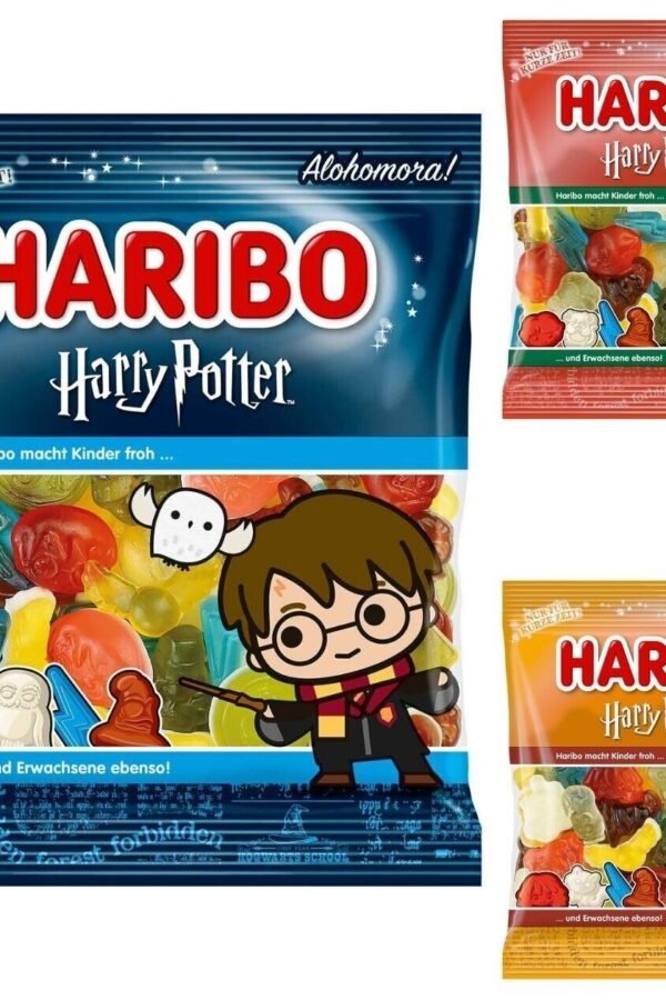 HARIBO Harry Potter Hermione Grange Ron Weasley gummy bears SET -3 x160g -