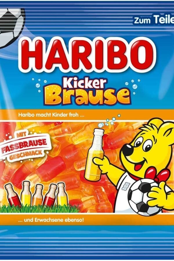 HARIBO Kicker Brause Soccer Cup 2024 gummies -175g -LIMITED SUMMER EDITION