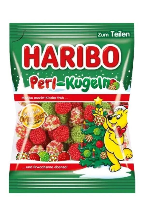 HARIBO Perl Kugeln coated gummy bears w/WINTER ORANGE flavor 175g-FREE SHIPPING