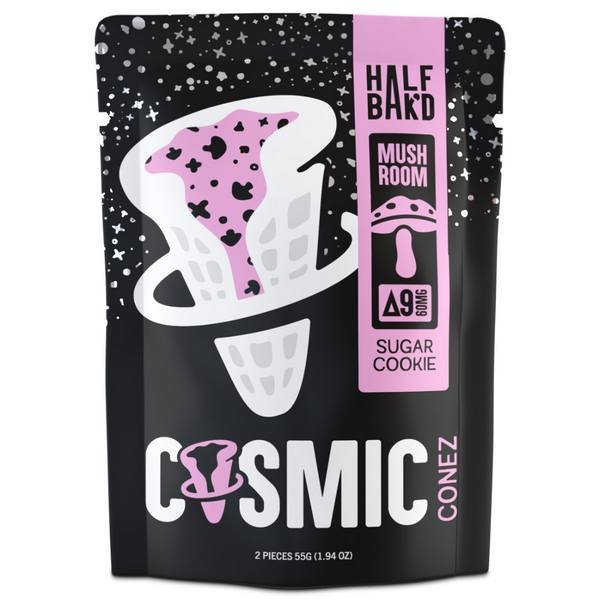 Half Bak'd Mushroom Cosmic Conez | 2ct