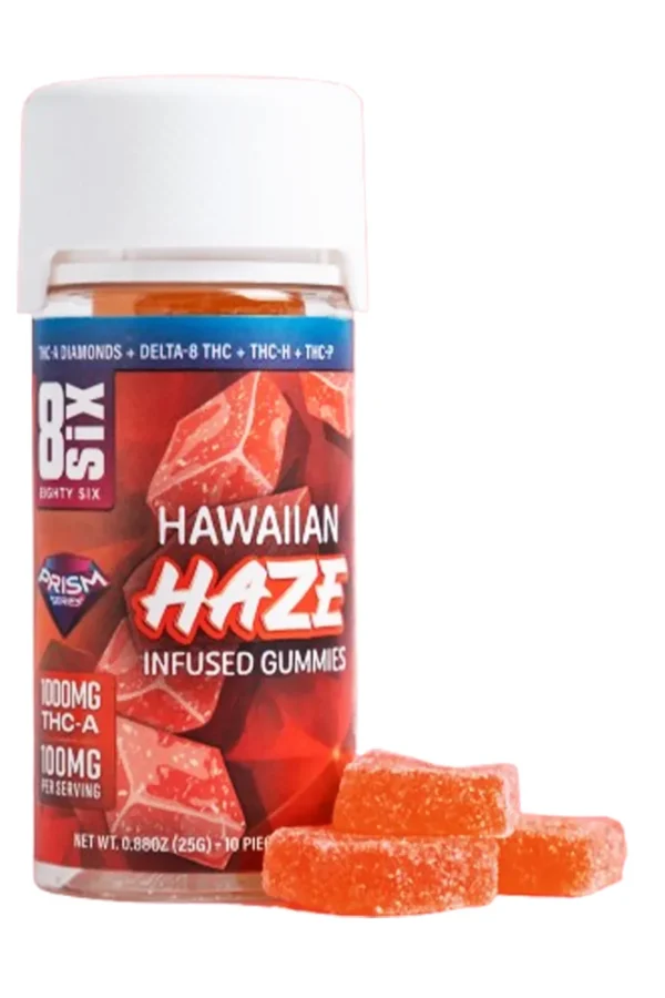 Hawaiian Haze 8SIX THCA Gummies 1000MG