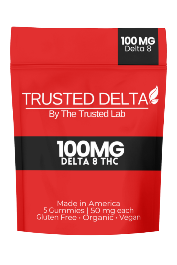 High Potency Delta 8 Red Gummy Bags