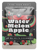 Honeyroot Watermelon Apple Nano Spec Delta-9 Gummies 40MG