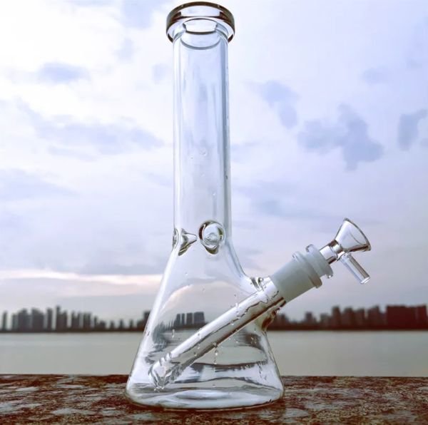 Hookah beaker Glass Bong water pipes icee catcher thick material for smoking 10.5" bongs