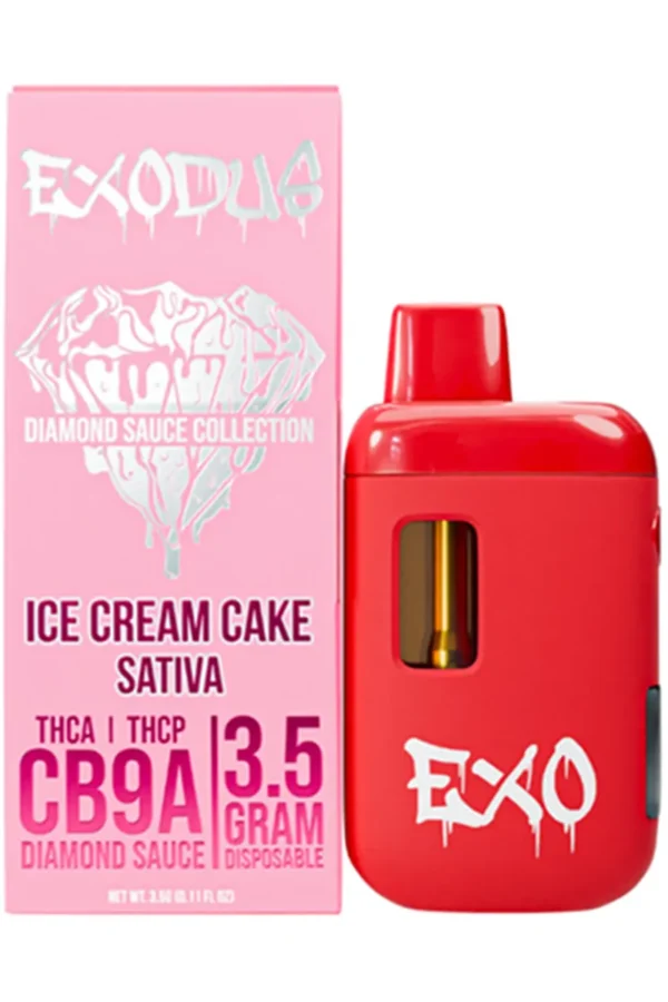 Ice Cream Cake Exodus Diamond Sauce Collection Disposable 3.5G