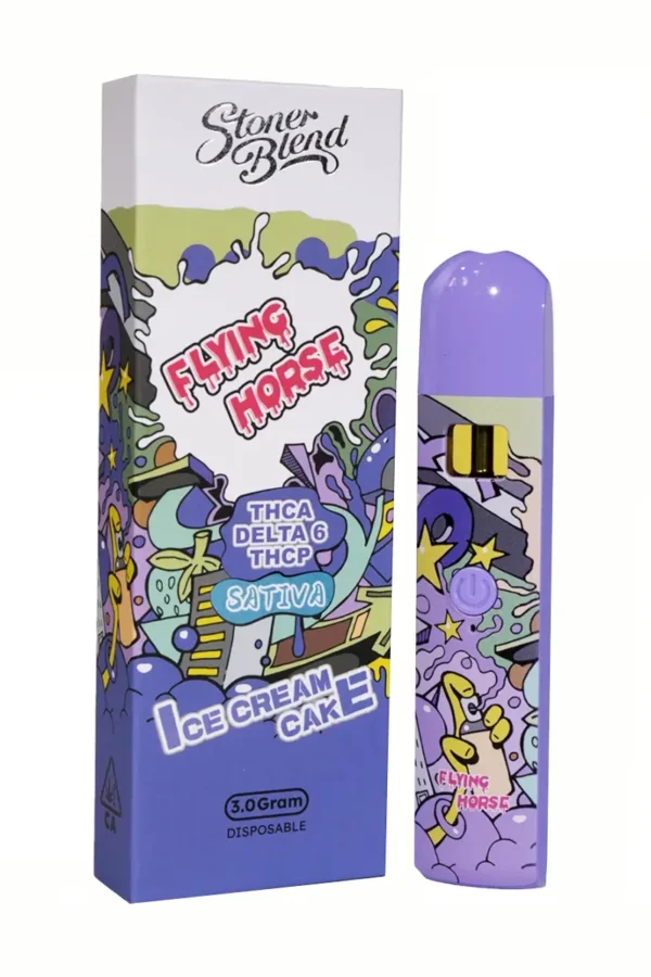 Ice Cream Cake Flying Horse Stoner Blend Disposable 3G