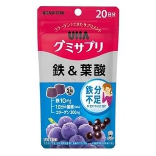 Iron & Folic Acid Acai Mix Gummy Supplement 40 gummies