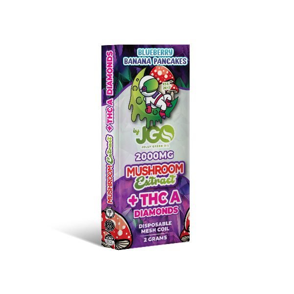 JGO Mushroom Extract + THCa Disposable Vape 2 Grams