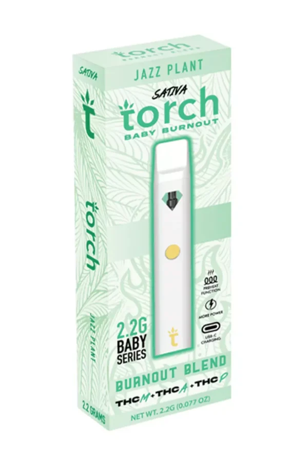 Jazz Plant Torch Baby Burnout Blend Disposable 2.2G