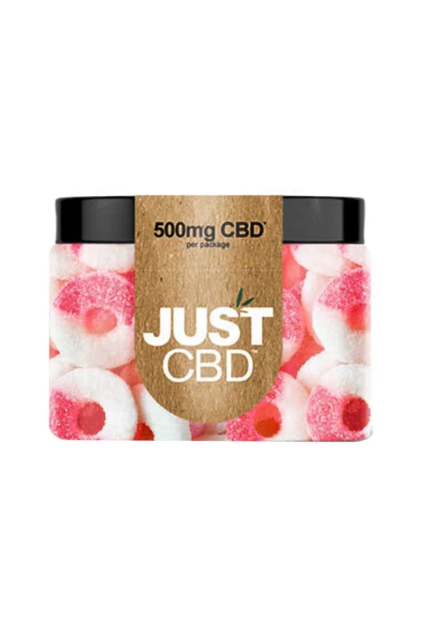 Just CBD Watermelon Rings Gummies 500mg