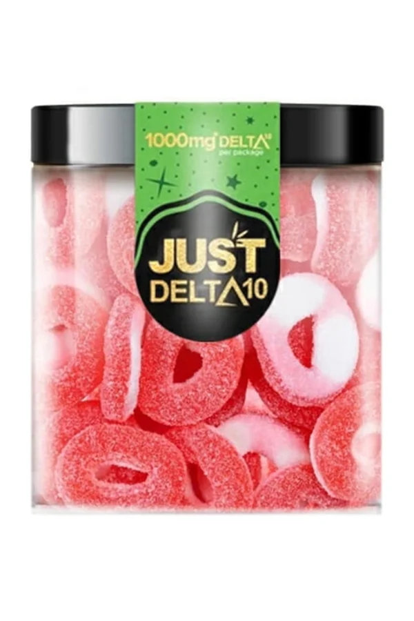 Just Delta10 Watermelon Rings Gummies 1000mg