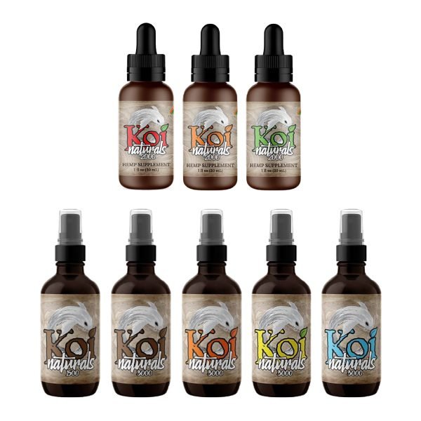 Koi Naturals CBD Oil Tincture 250mg-2000mg