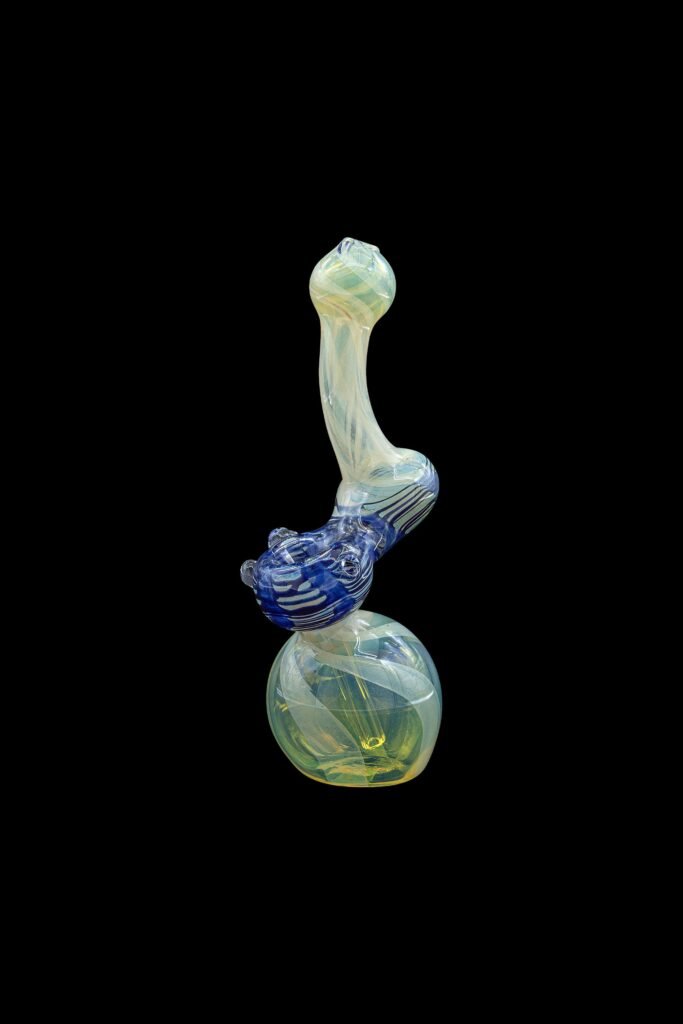 LA Pipes Fumed Sherlock Bubbler - The Rake Bubb