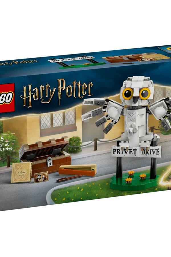 LEGO Harry Potter Hedwig at 4 Privet Drive Fantasy Toy for Kids 76425