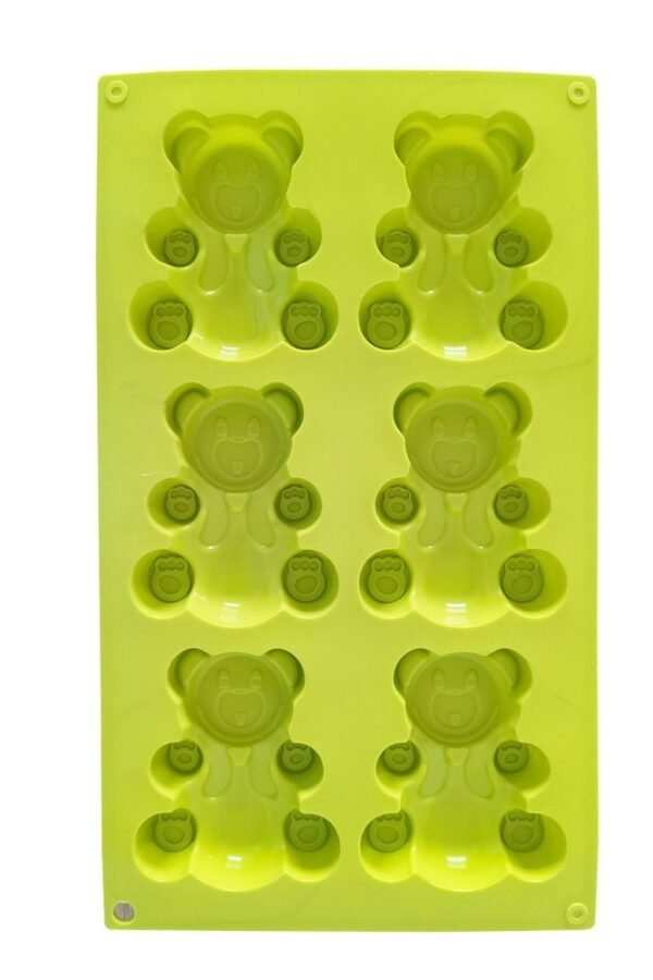 Large Gummy Bears Mold, Silicone Chocolate Candy Soap Cake Decoration, Baking Supplies, Fondant Shapem