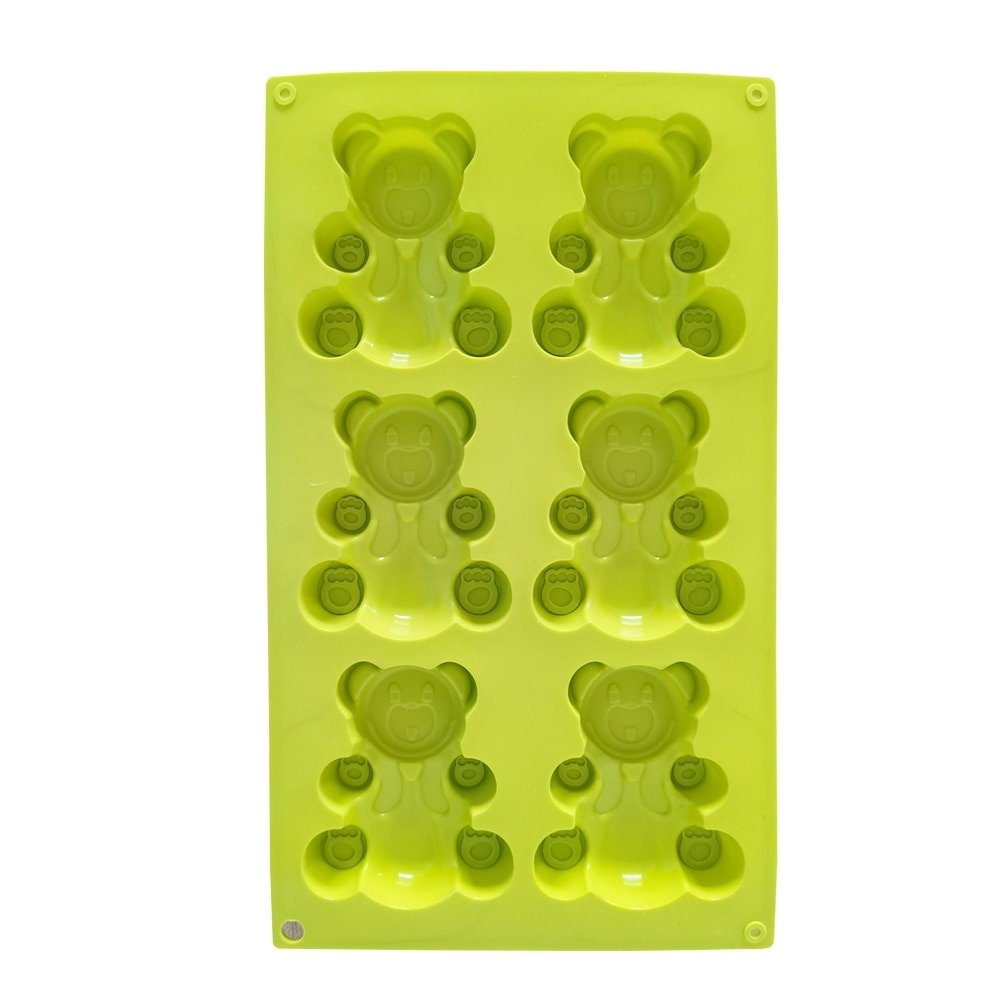 Large Gummy Bears Mold, Silicone Chocolate Candy Soap Cake Decoration, Baking Supplies, Fondant Shapem