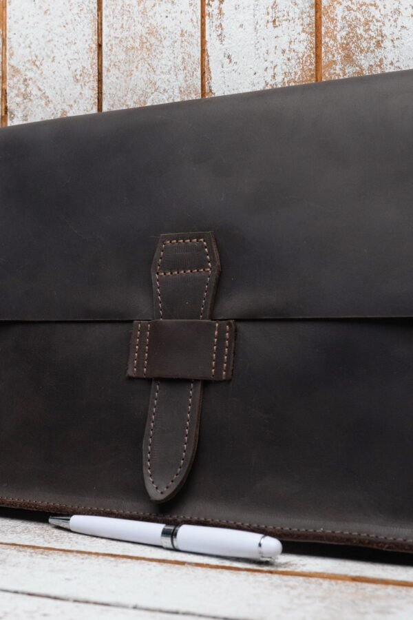 Leather Portfolio, Man Bag, Folder, Binder, Satchel, Folio, Leather, Vintage Office