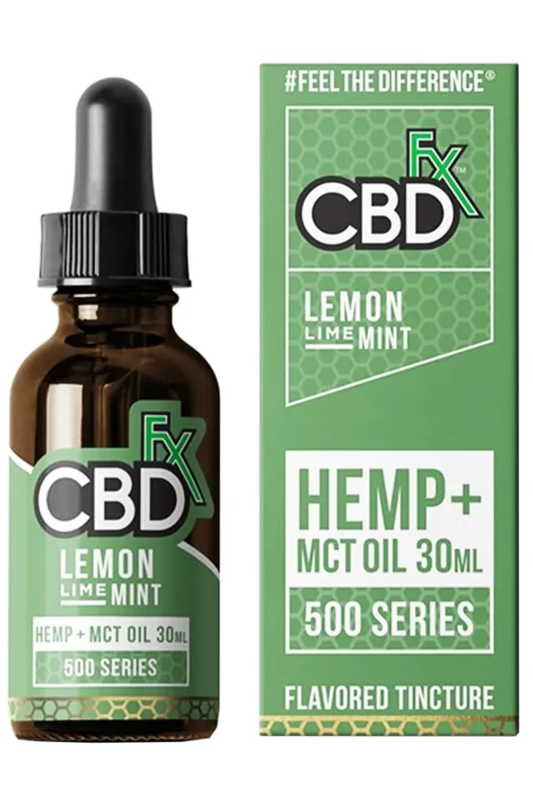 Lemon Lime Mint CBDfx Tincture Oil 30ml
