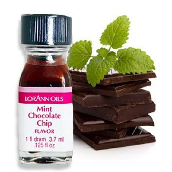 Lorann Mint Chocolate Chip | 1 Dram Twin Pack Super Strength Flavoring