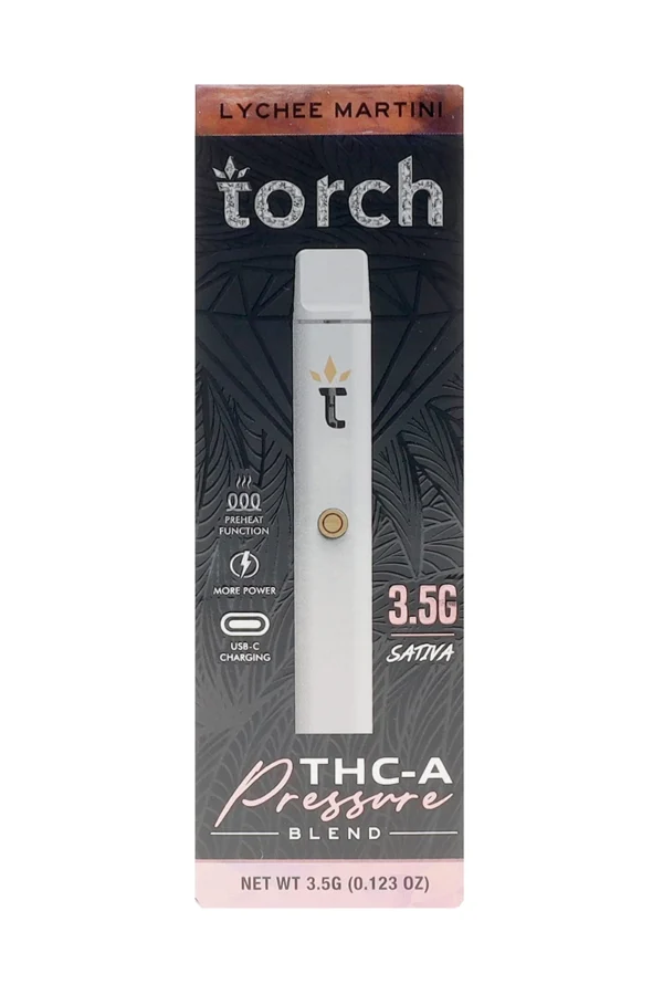 Lychee Martini Torch THC-A Pressure Blend Disposable 3.5G