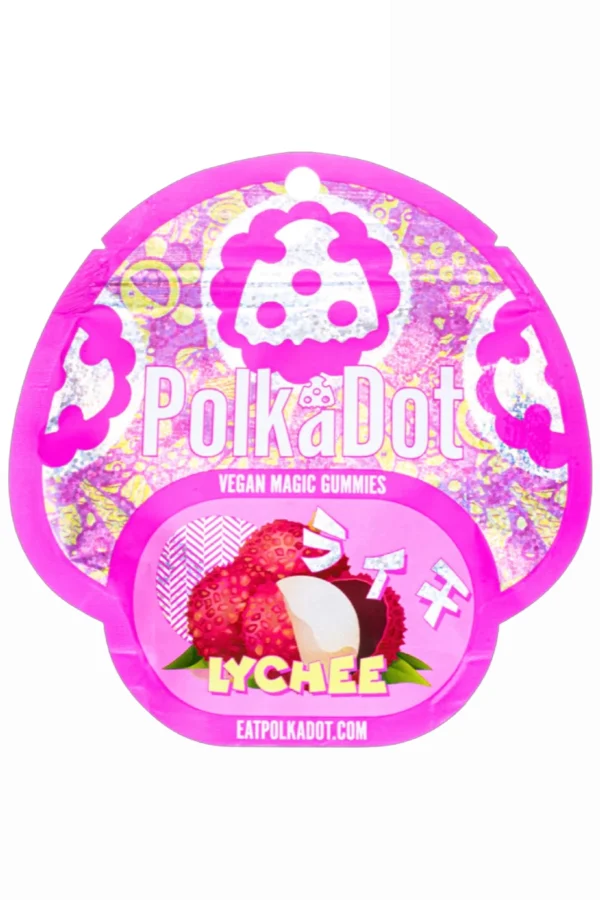 Lychee Polkadot Vegan Magic Gummies 4G