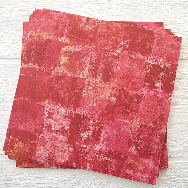 Lynne Perrella Artist Paper Solid Scarlet 50 pack