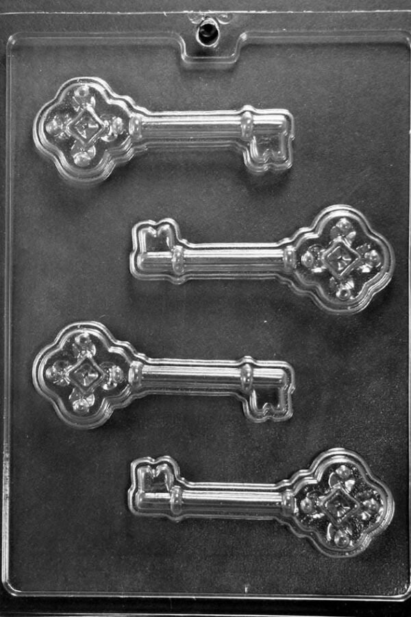 M222 Skeleton Key Chocolate Candy Soap Mold