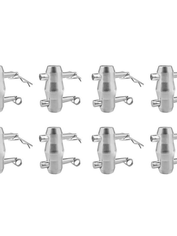 MR DJ USA dj 8 Sets Double Ended Conical Coupler