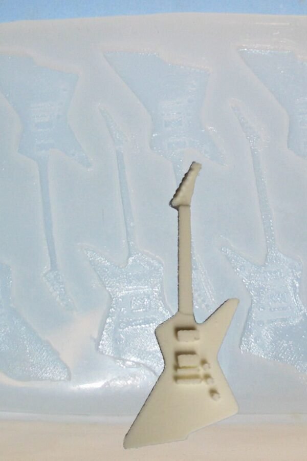 Made To Order Custom Food Safe Silicone Candy Molds - Ibanez Destroyer Guitar