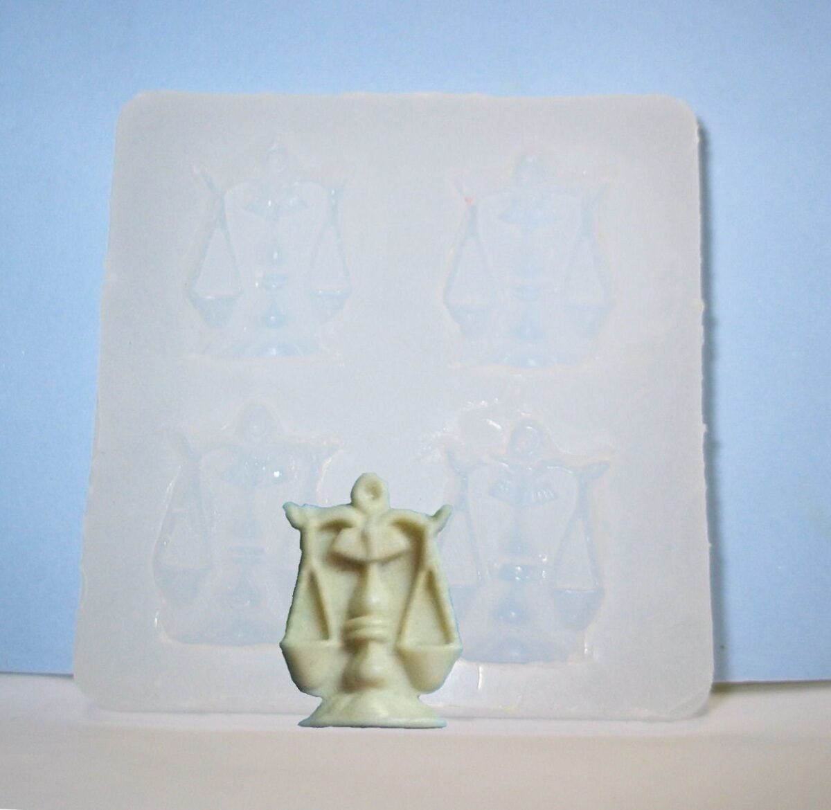 Made To Order Custom Food Safe Silicone Candy Molds - Scales Of Justice | Small