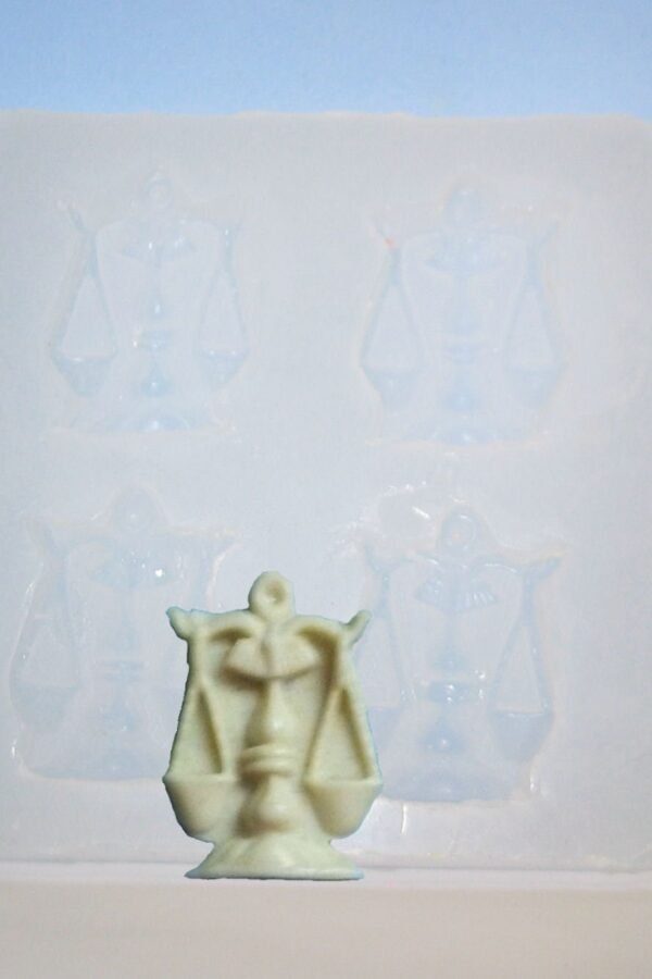 Made To Order Custom Food Safe Silicone Candy Molds - Scales Of Justice | Small