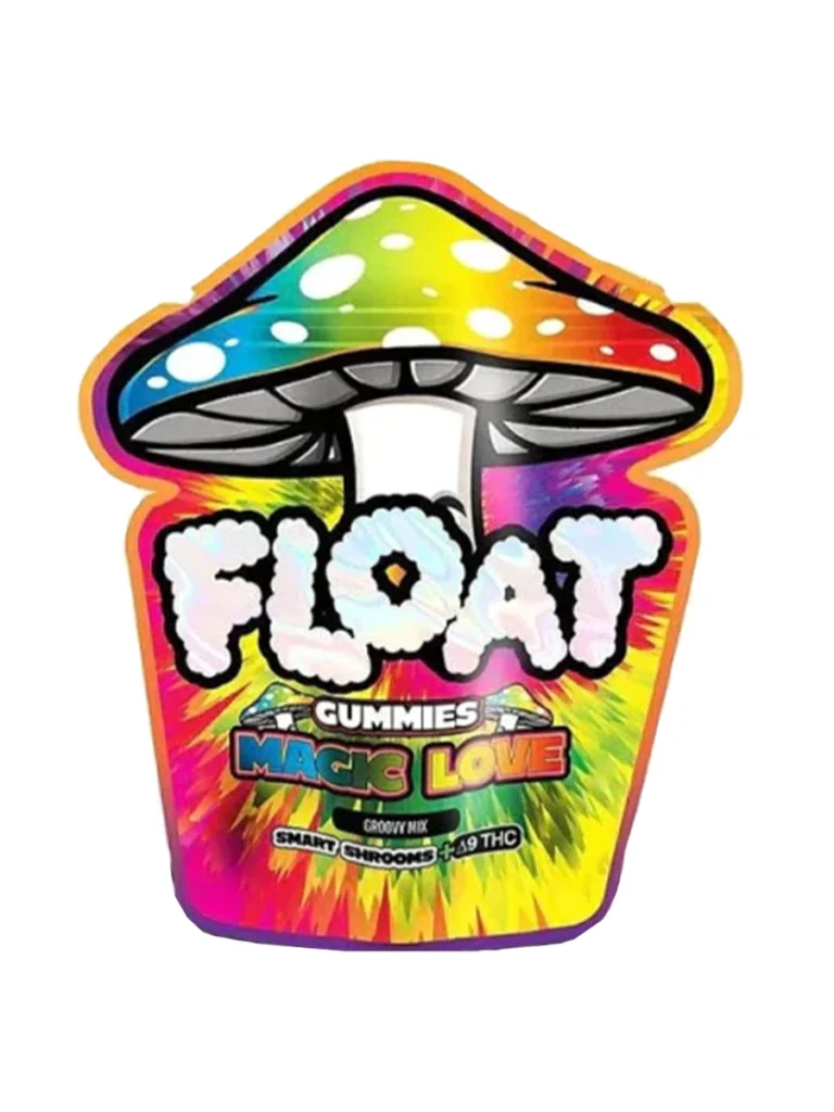 Magic Love Groovy Mix Float Mushroom Gummies + Delta 9 THC 100mg