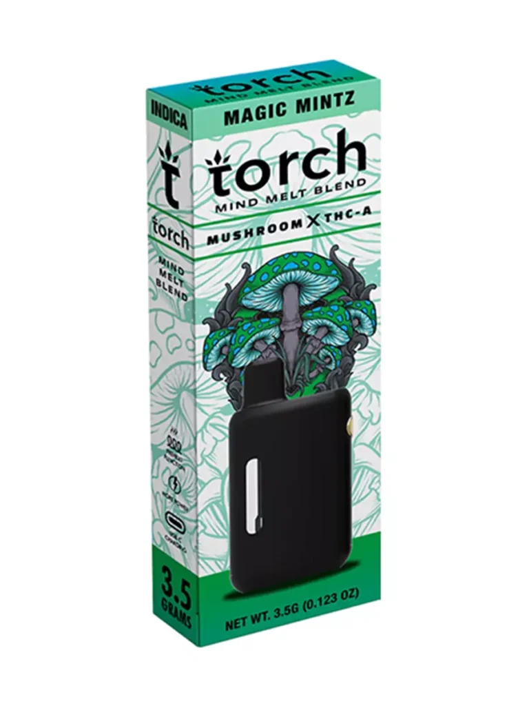 Magic Mintz Torch Mind Melt Mushroom x THC-A Blend Vape 3.5G