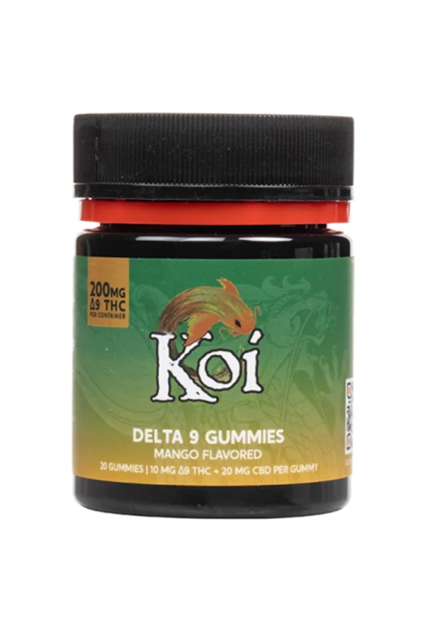 Mango Koi Delta 9 THC Gummies 200mg