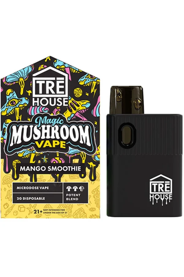Mango Smoothie Tre House Magic Mushroom Disposable Vape 2G