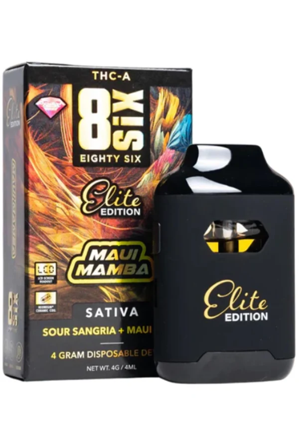 Maui Mamba 8SIX Elite Edition THC A 4G Disposable