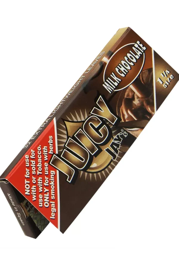 Milk Chocolate Juicy Jay's 1 1/4 Rolling Papers