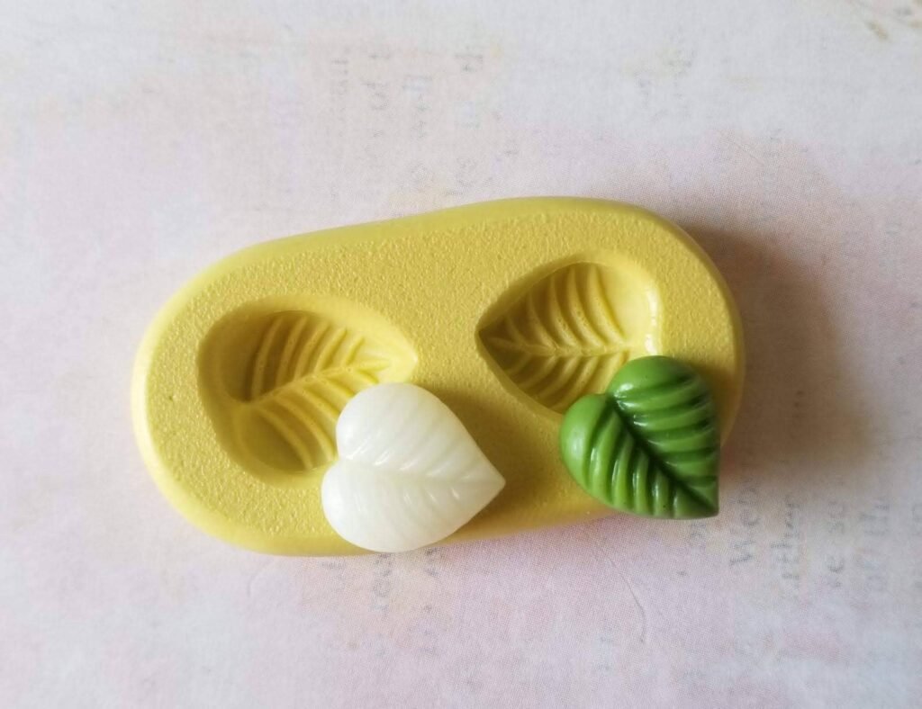 Mini Leaf Silicone Mold Fondant, Chocolate, Clay | 14mm