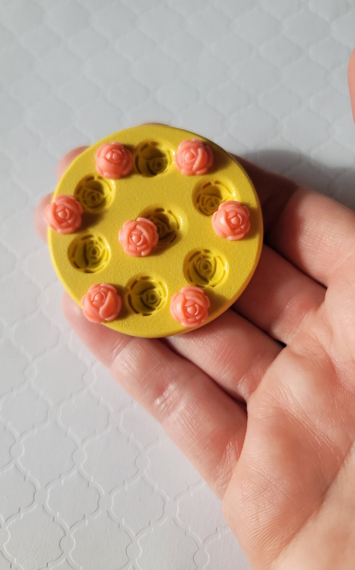 Mini Roses Silicone Mold Fondant, Chocolate, Clay | 6mm