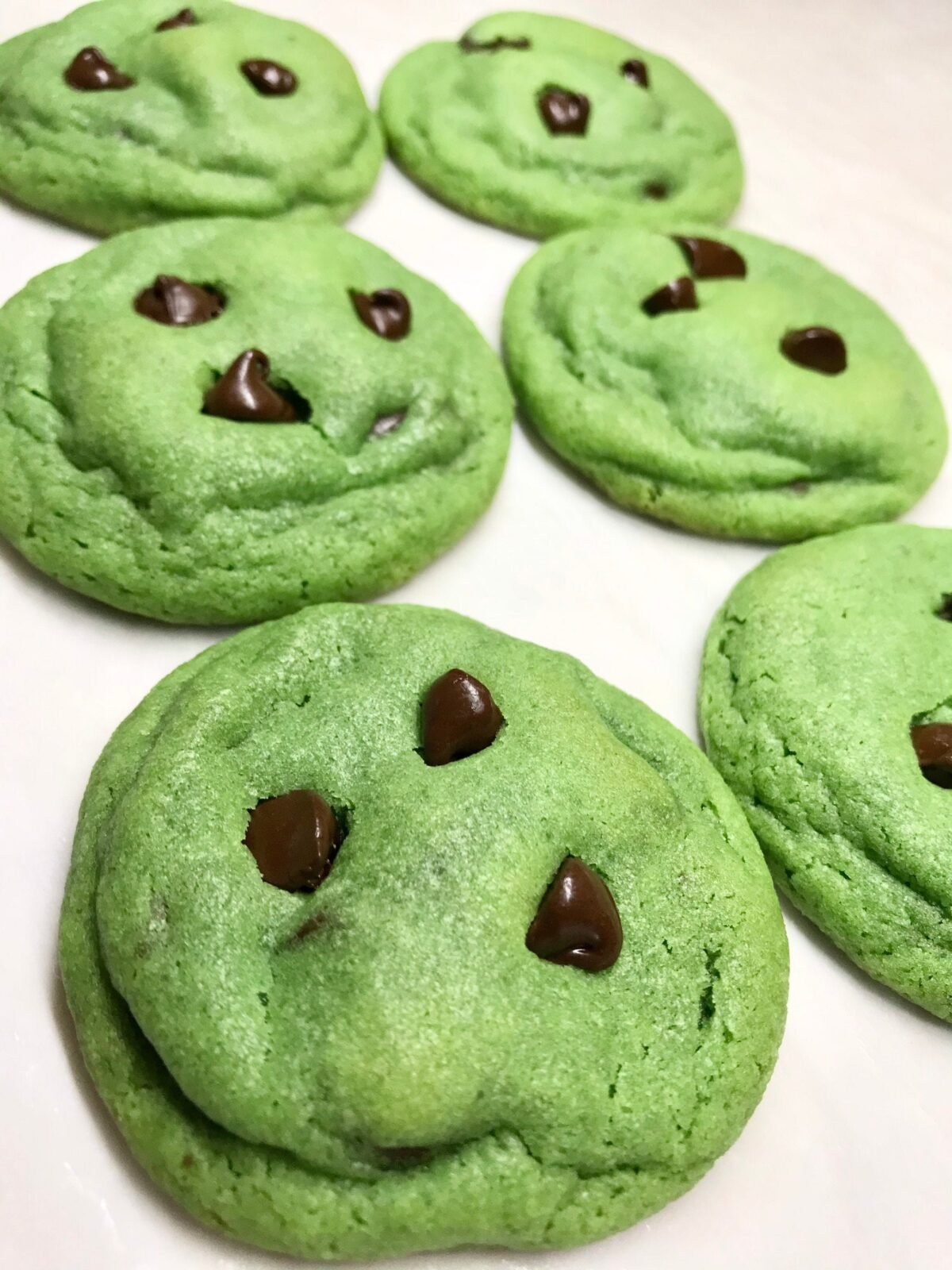 Mint Chocolate Chip Cookies, St. Patrick's Day Paddy's Irish Handmade Cookies