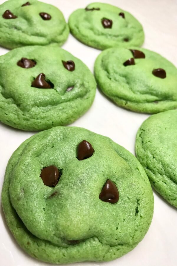 Mint Chocolate Chip Cookies, St. Patrick's Day Paddy's Irish Handmade Cookies